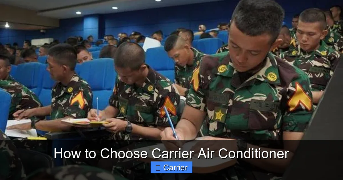 How to Choose Carrier Air Conditioner
