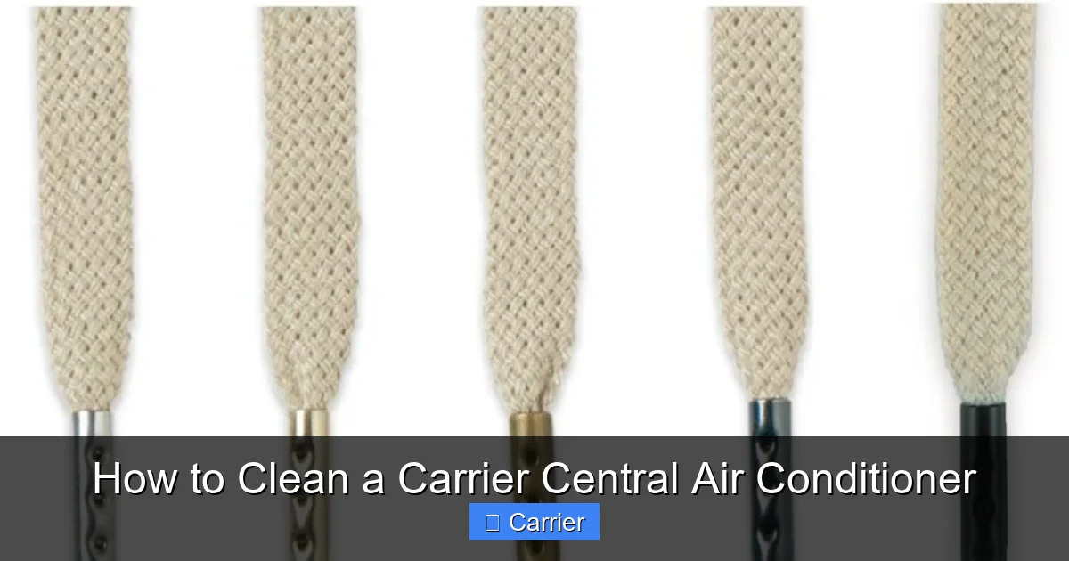 How to Clean a Carrier Central Air Conditioner