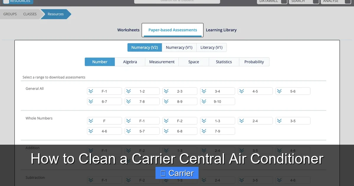 How to Clean a Carrier Central Air Conditioner
