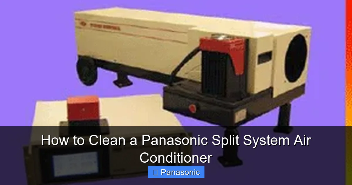 How to Clean a Panasonic Split System Air Conditioner