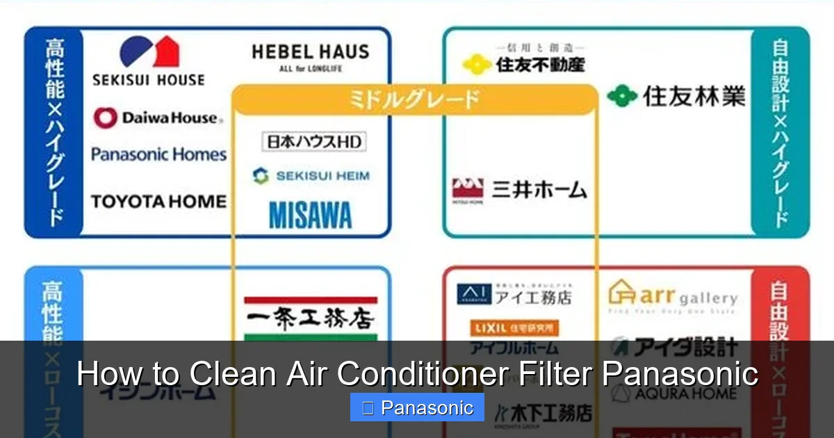 How to Clean Air Conditioner Filter Panasonic