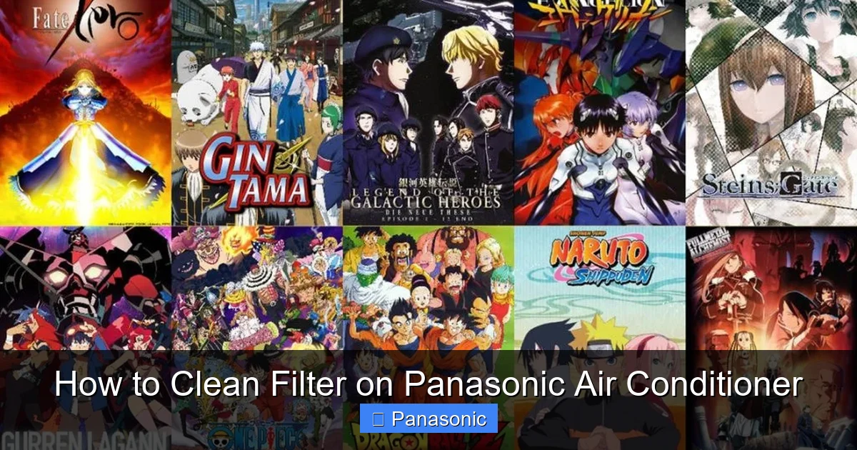 How to Clean Filter on Panasonic Air Conditioner