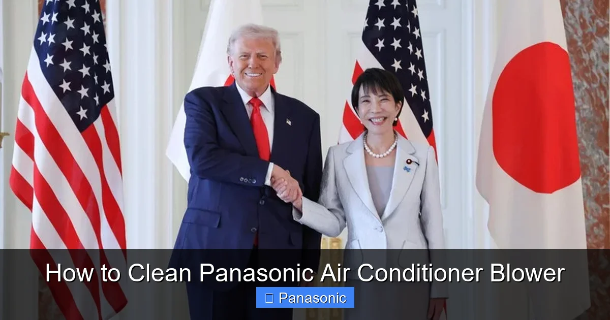 How to Clean Panasonic Air Conditioner Blower