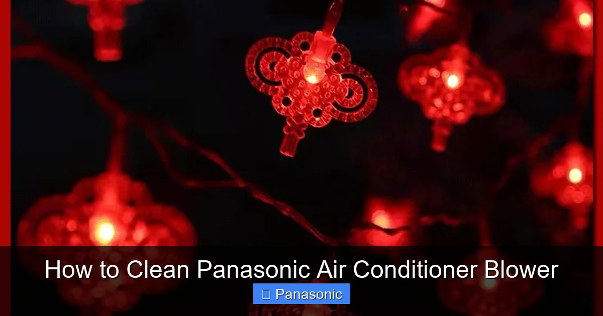 How to Clean Panasonic Air Conditioner Blower
