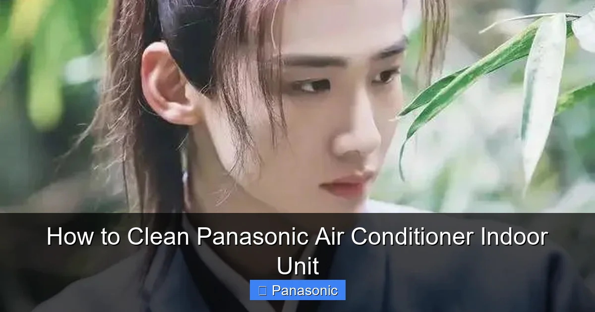 How to Clean Panasonic Air Conditioner Indoor Unit