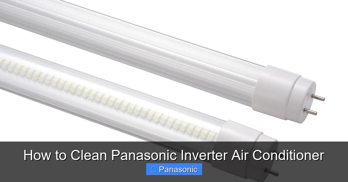 How to Clean Panasonic Inverter Air Conditioner