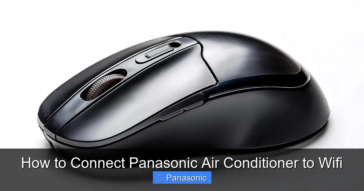 How to Connect Panasonic Air Conditioner to Wifi