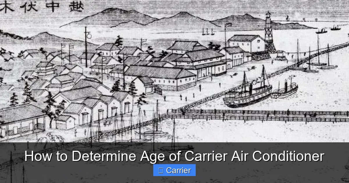 How to Determine Age of Carrier Air Conditioner