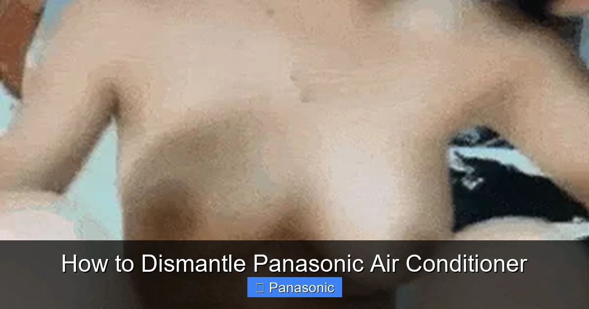 How to Dismantle Panasonic Air Conditioner