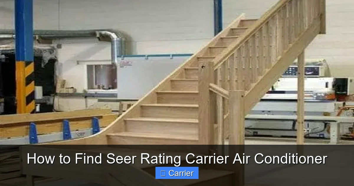 How to Find Seer Rating Carrier Air Conditioner