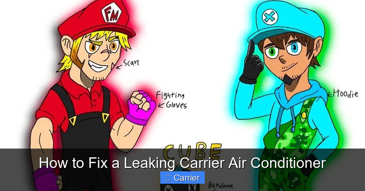 How to Fix a Leaking Carrier Air Conditioner