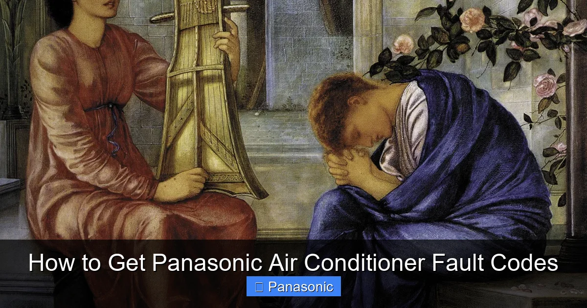 How to Get Panasonic Air Conditioner Fault Codes