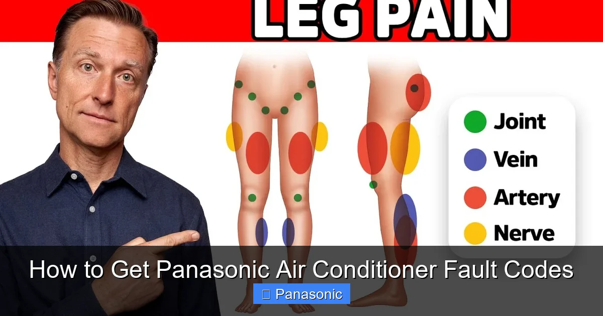 How to Get Panasonic Air Conditioner Fault Codes