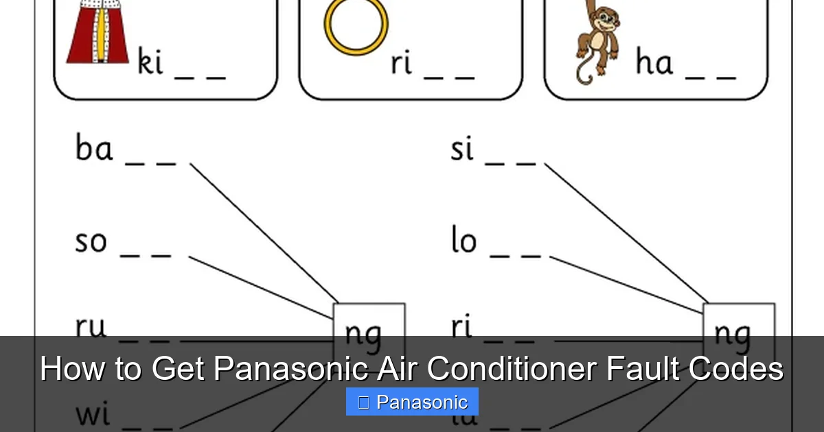 How to Get Panasonic Air Conditioner Fault Codes