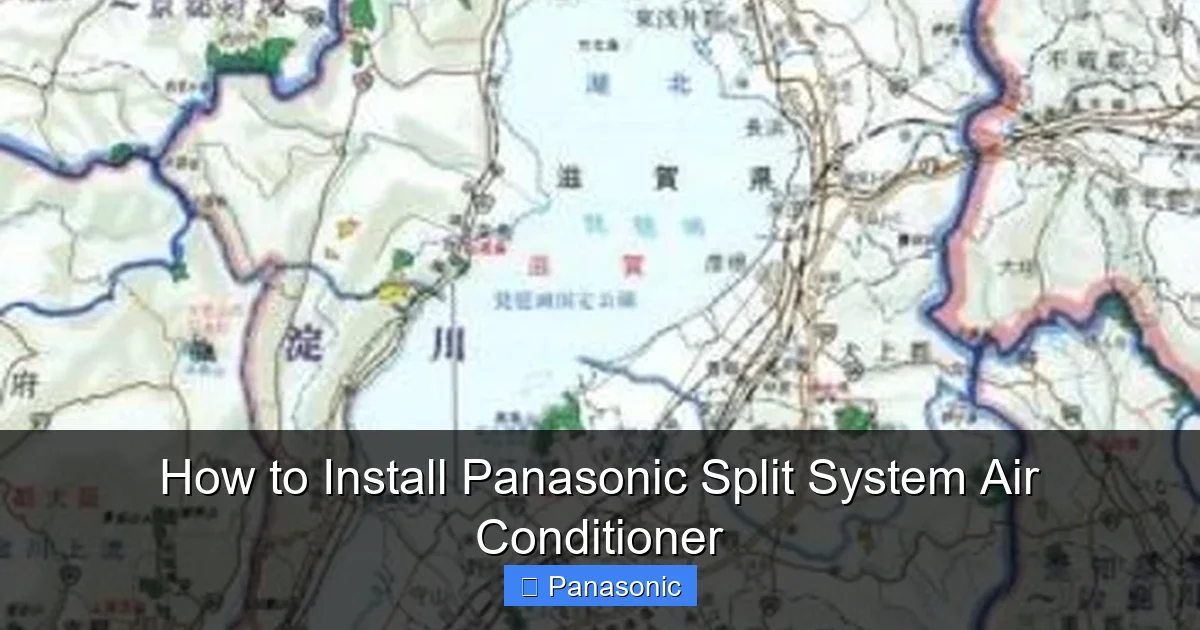 How to Install Panasonic Split System Air Conditioner