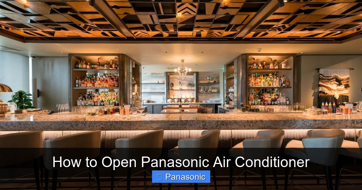 How to Open Panasonic Air Conditioner