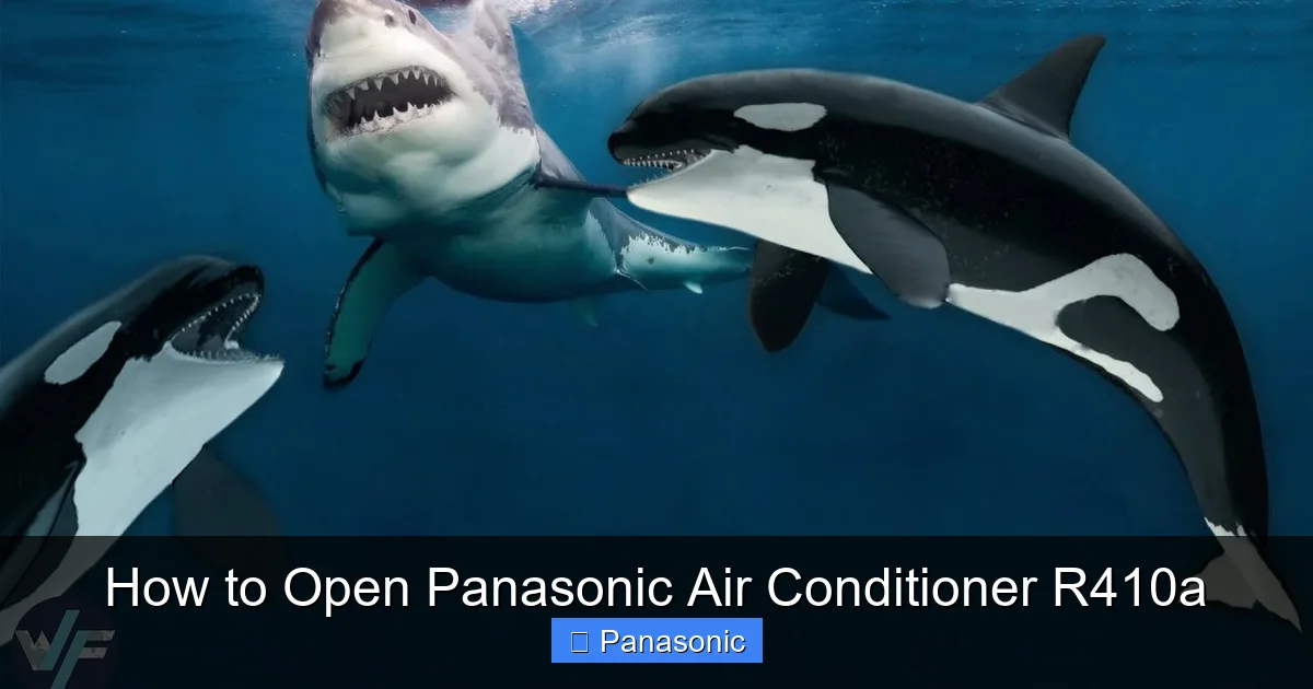 How to Open Panasonic Air Conditioner R410a