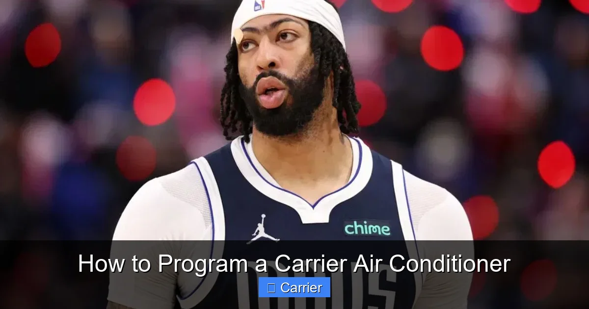 How to Program a Carrier Air Conditioner