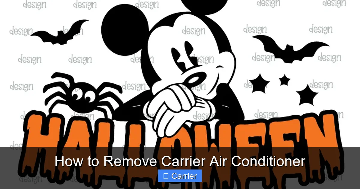 How to Remove Carrier Air Conditioner