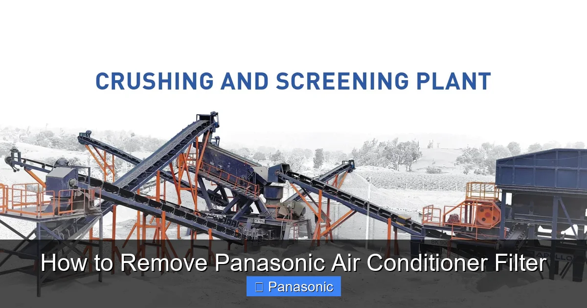 How to Remove Panasonic Air Conditioner Filter