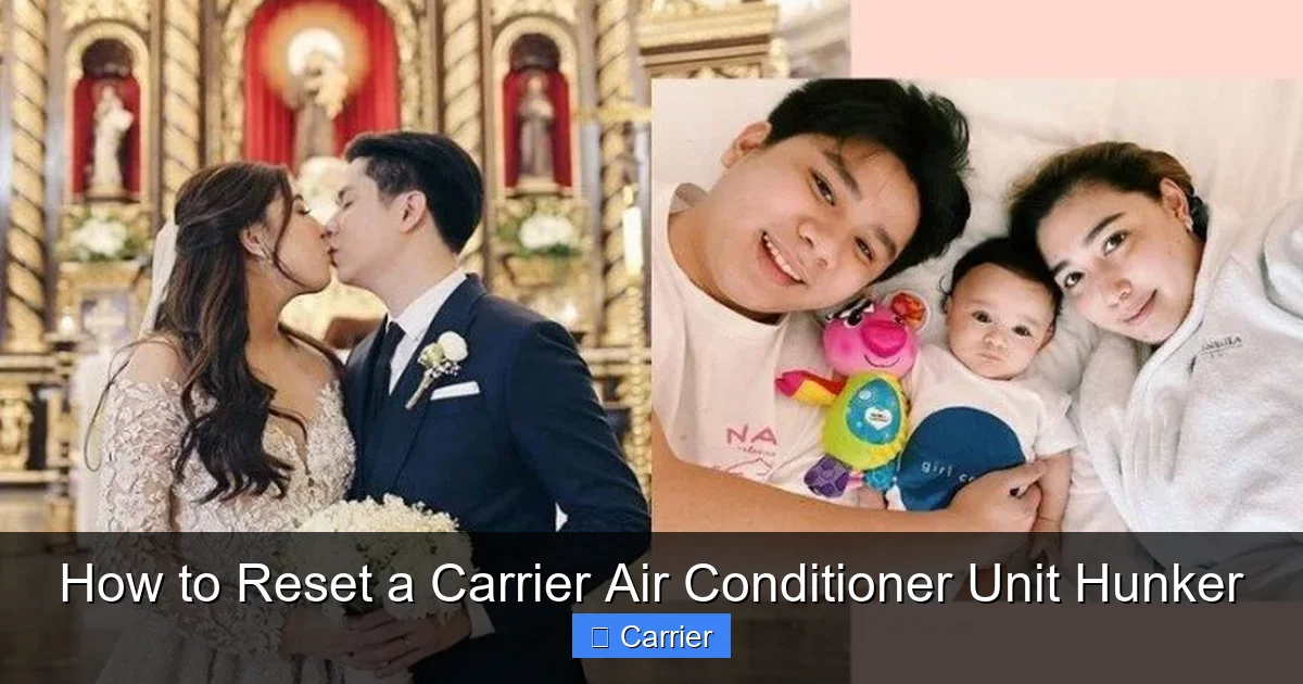 How to Reset a Carrier Air Conditioner Unit Hunker