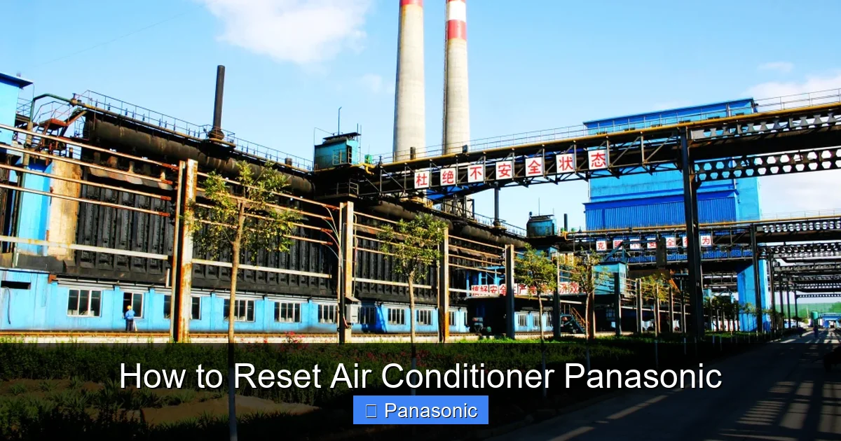 How to Reset Air Conditioner Panasonic
