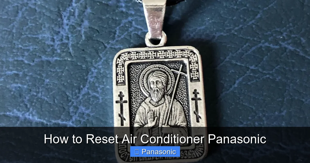 How to Reset Air Conditioner Panasonic