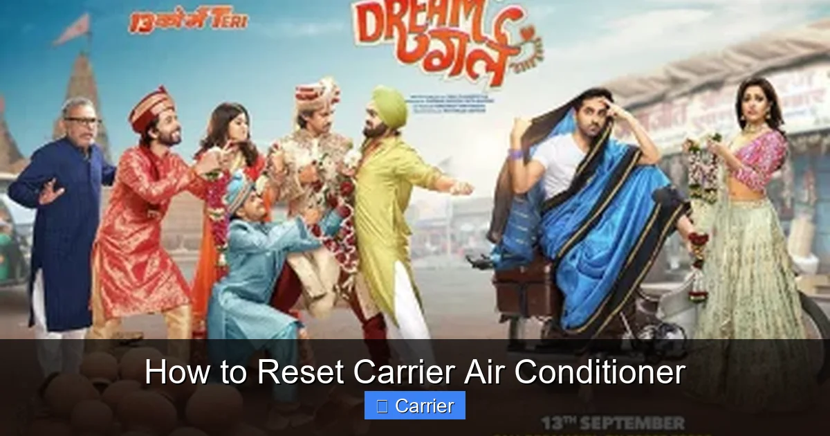 How to Reset Carrier Air Conditioner
