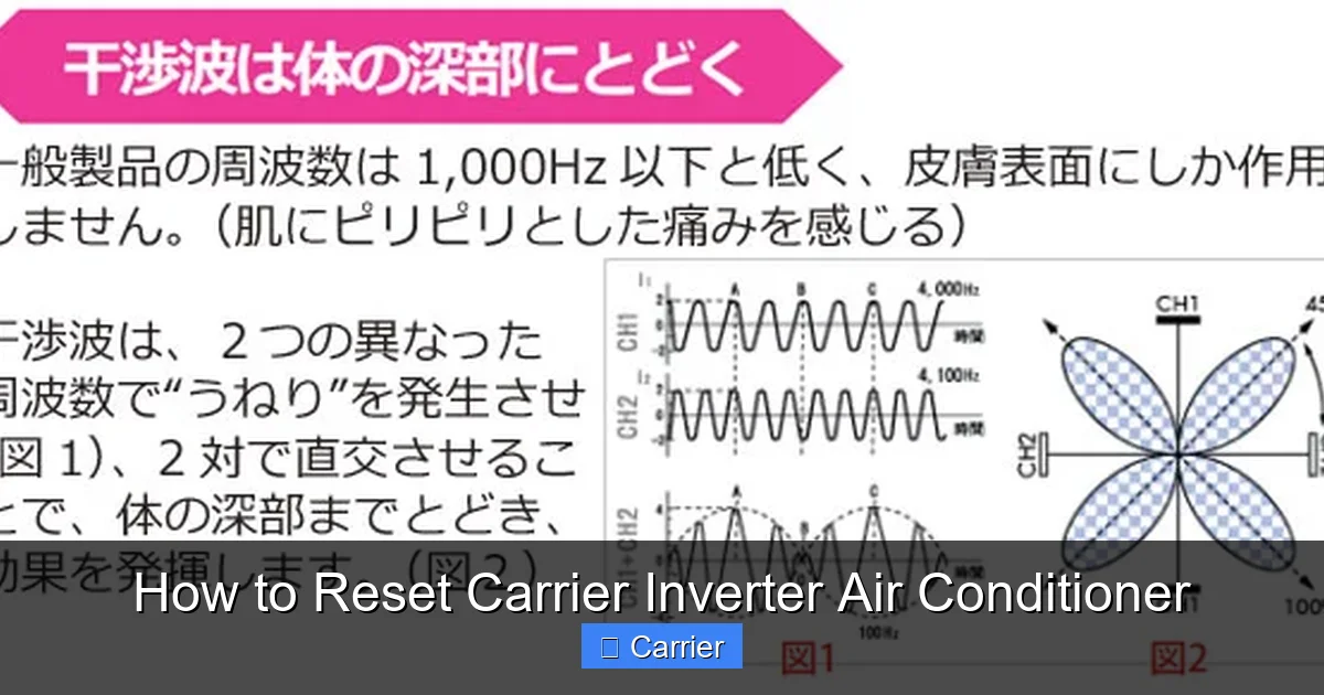 How to Reset Carrier Inverter Air Conditioner