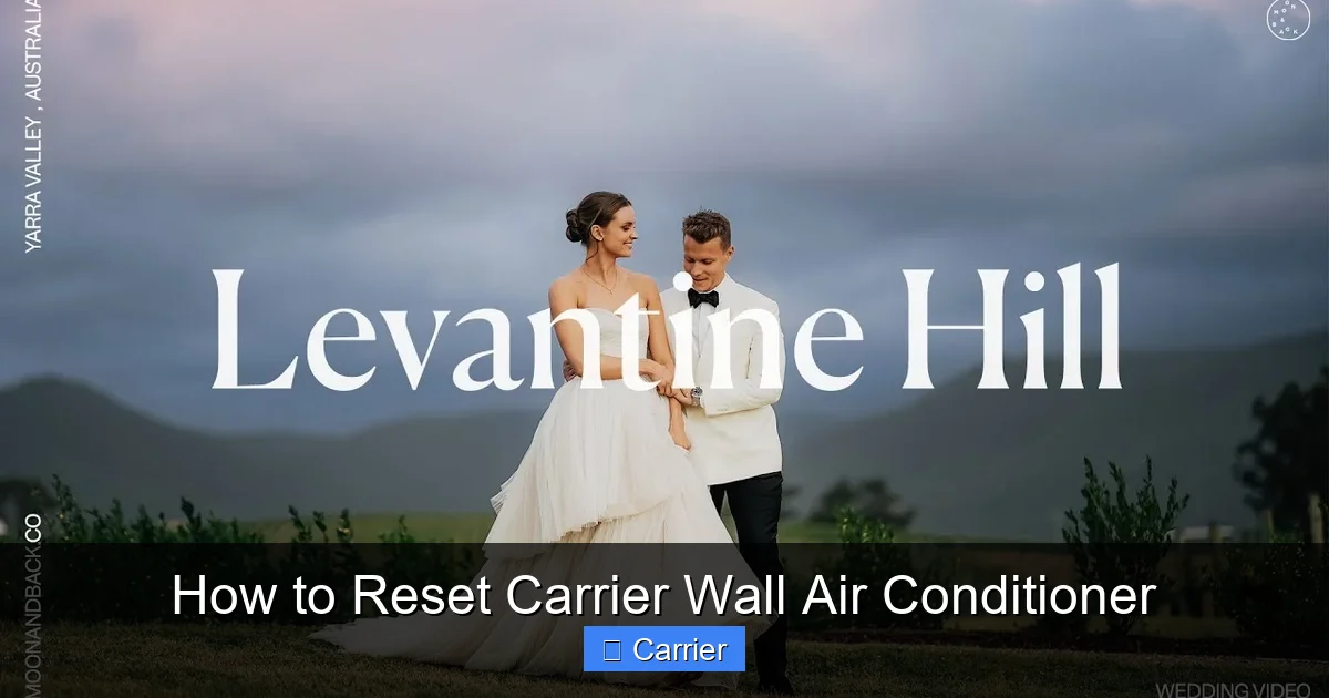 How to Reset Carrier Wall Air Conditioner