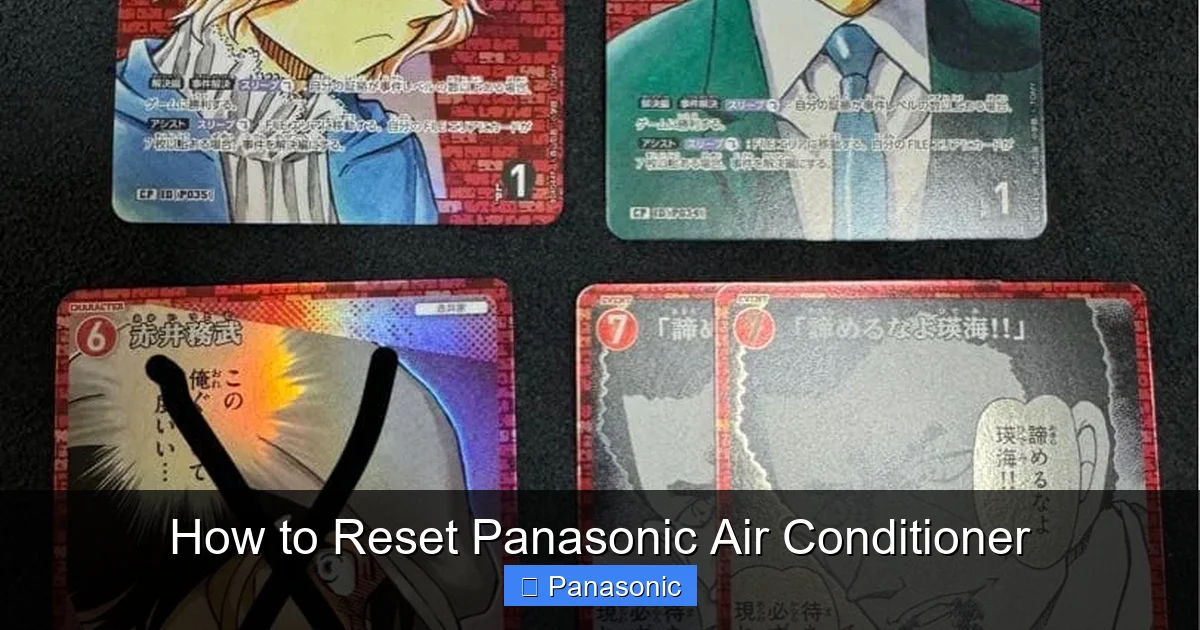 How to Reset Panasonic Air Conditioner