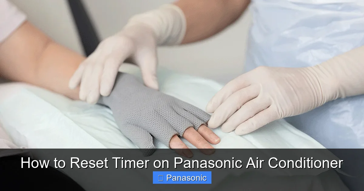 How to Reset Timer on Panasonic Air Conditioner