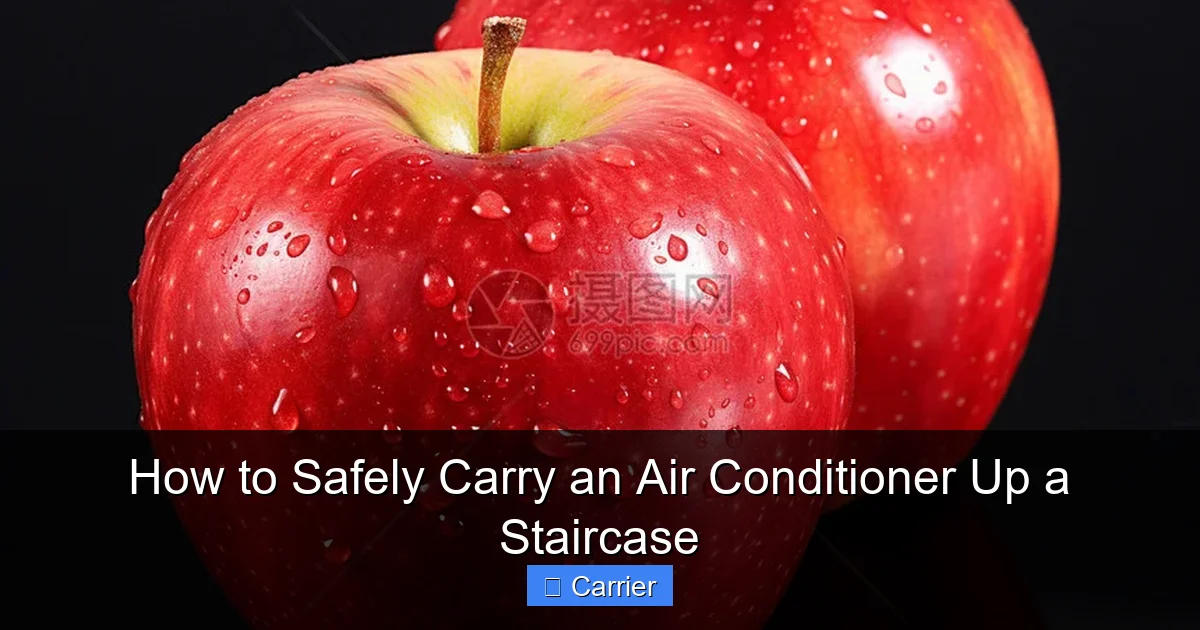 How to Safely Carry an Air Conditioner Up a Staircase