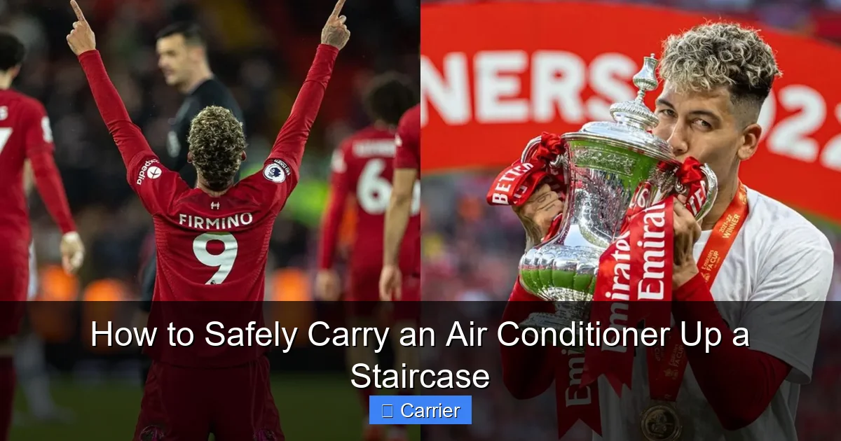 How to Safely Carry an Air Conditioner Up a Staircase