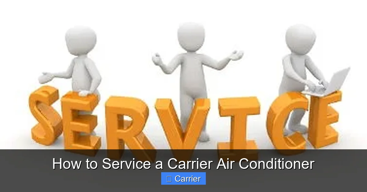 How to Service a Carrier Air Conditioner
