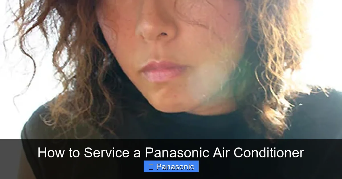 How to Service a Panasonic Air Conditioner