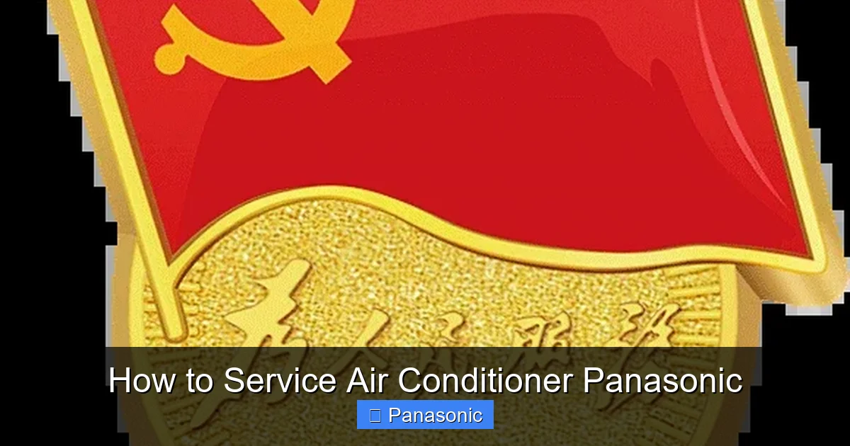 How to Service Air Conditioner Panasonic