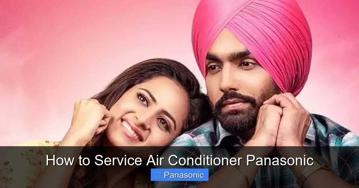 How to Service Air Conditioner Panasonic