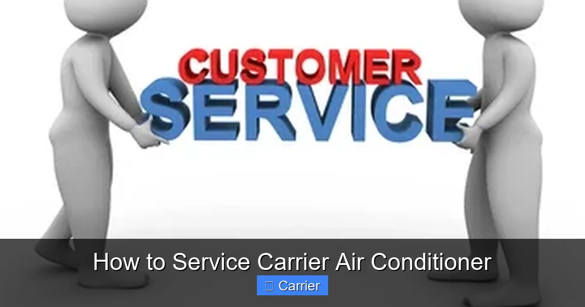 How to Service Carrier Air Conditioner
