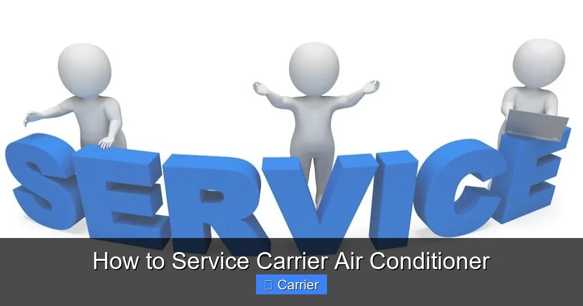 How to Service Carrier Air Conditioner