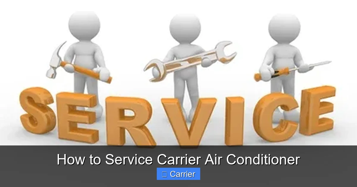 How to Service Carrier Air Conditioner