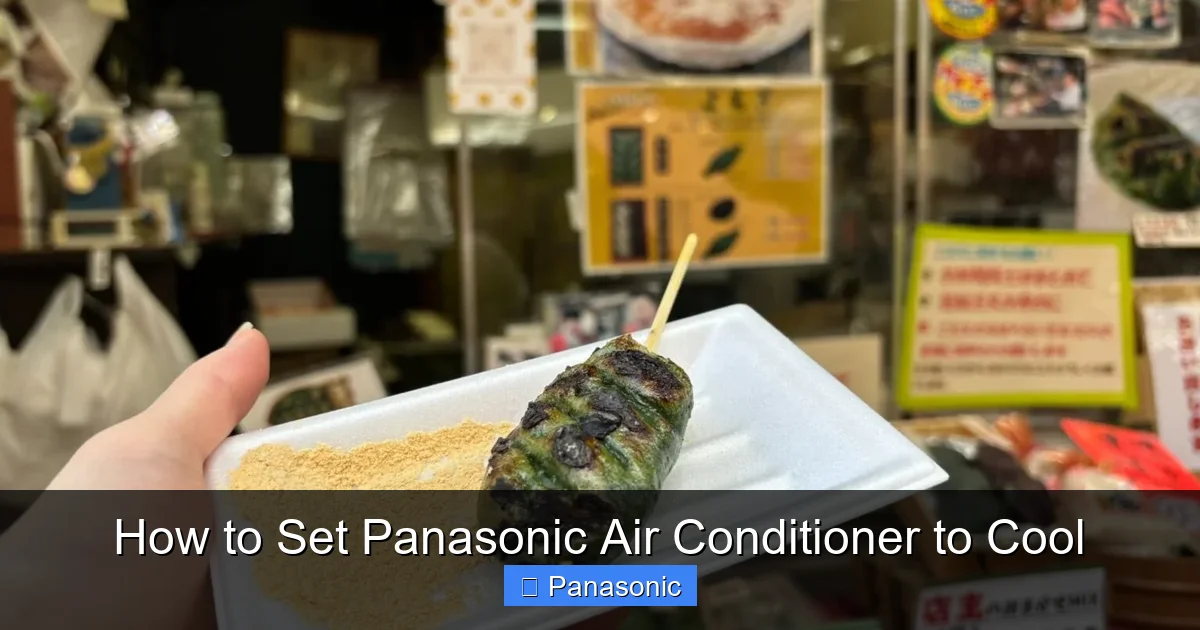 How to Set Panasonic Air Conditioner to Cool