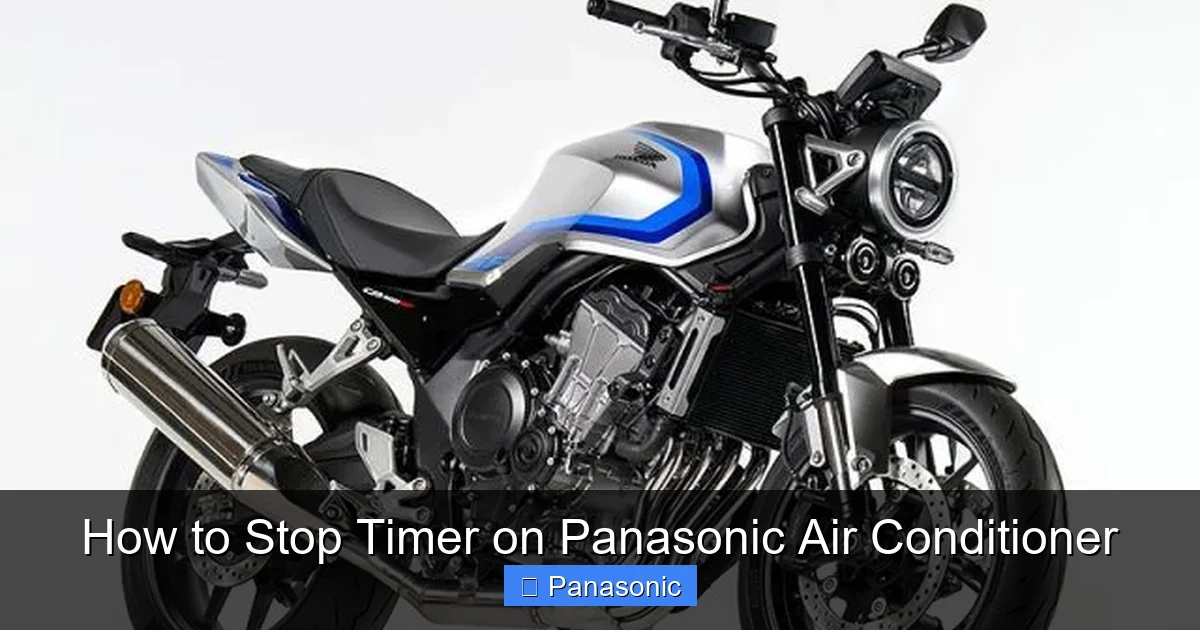 How to Stop Timer on Panasonic Air Conditioner