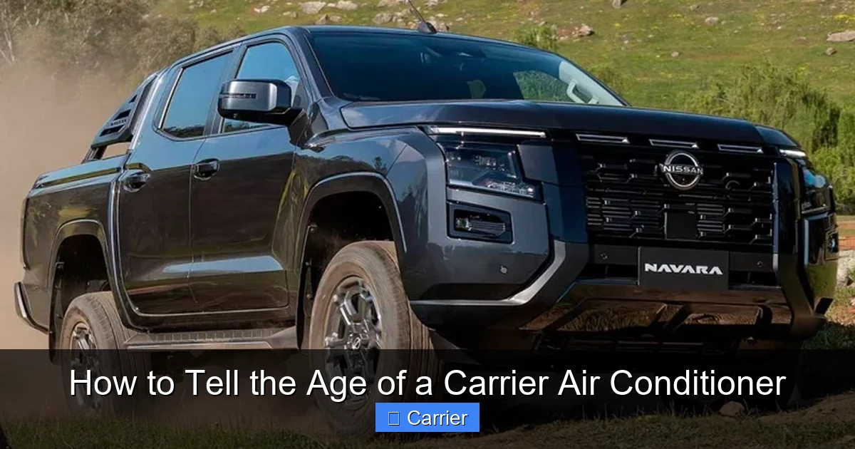 How to Tell the Age of a Carrier Air Conditioner