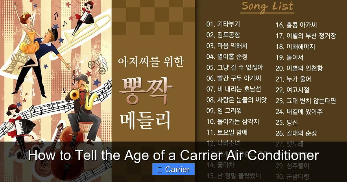 How to Tell the Age of a Carrier Air Conditioner