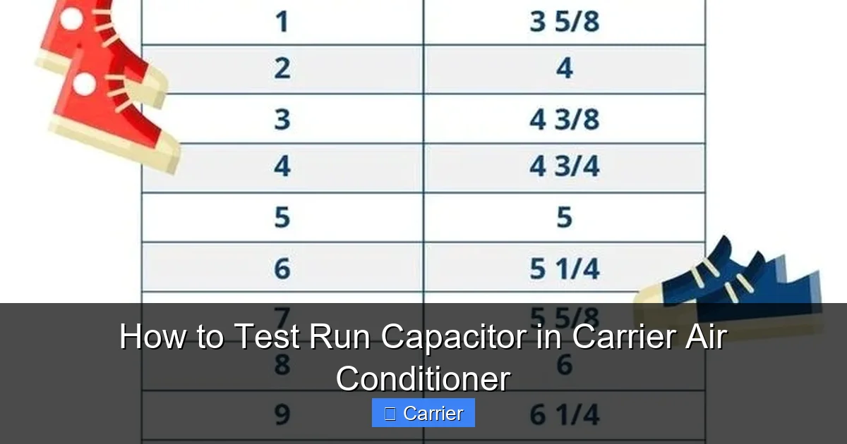 How to Test Run Capacitor in Carrier Air Conditioner