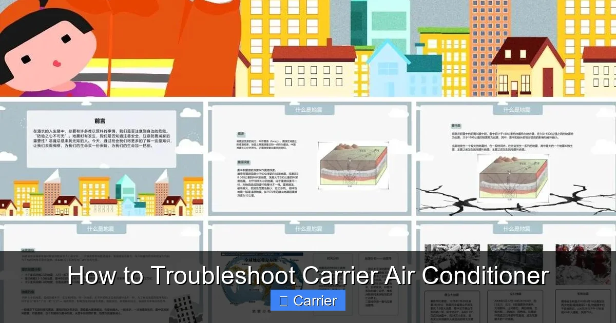 How to Troubleshoot Carrier Air Conditioner
