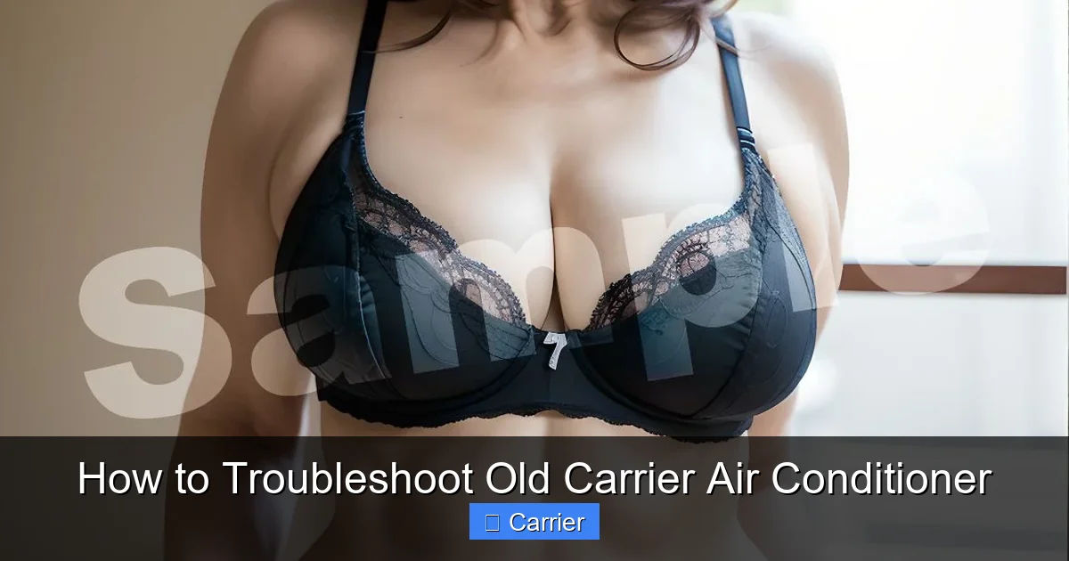 How to Troubleshoot Old Carrier Air Conditioner