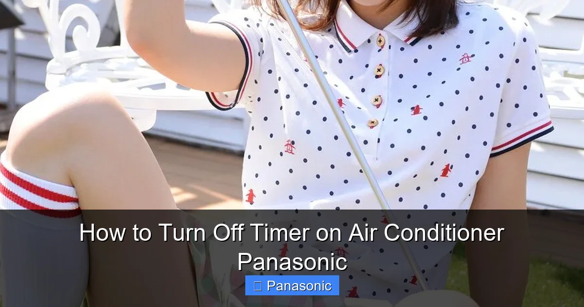 How to Turn Off Timer on Air Conditioner Panasonic