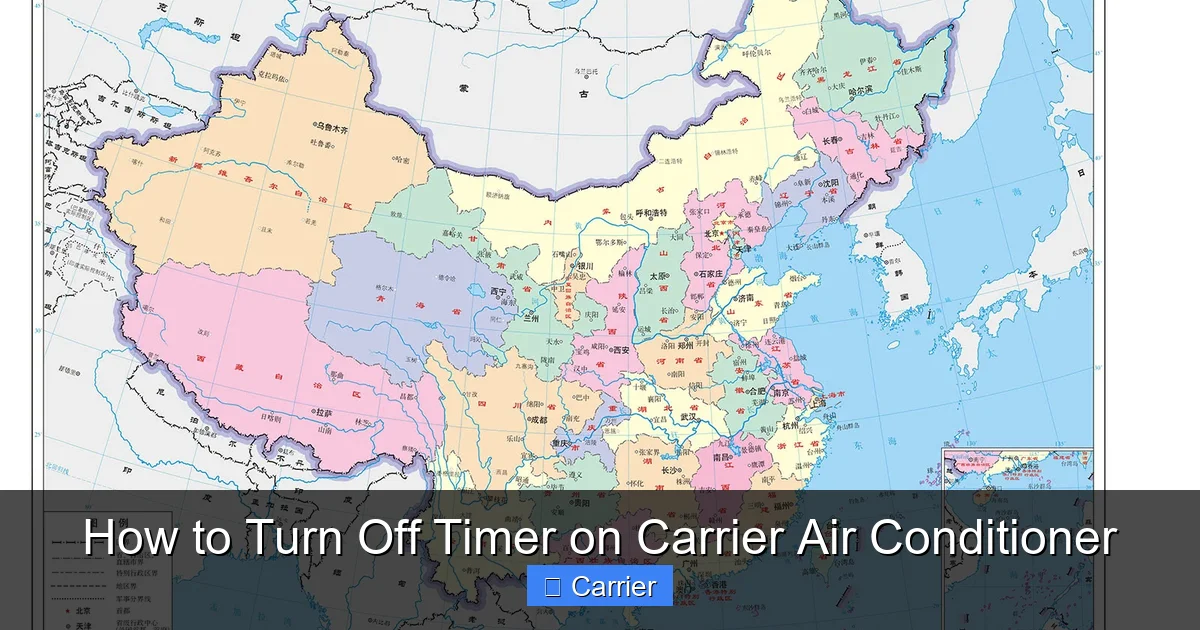 How to Turn Off Timer on Carrier Air Conditioner